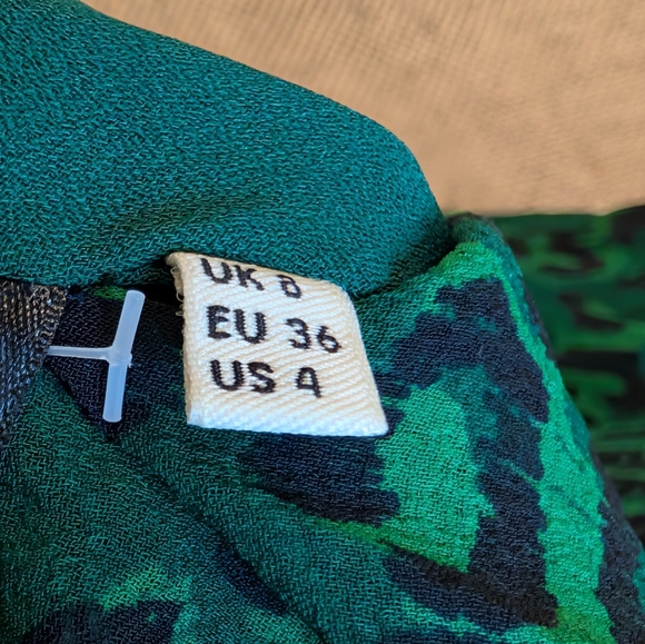 Like New Rare Whistles Jungle Cat Leopard Dress Size UK10/US6 - Picture 4 of 8